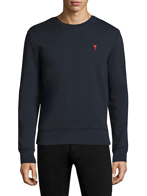 AMI - Regular-Fit Cotton Sweatshirt