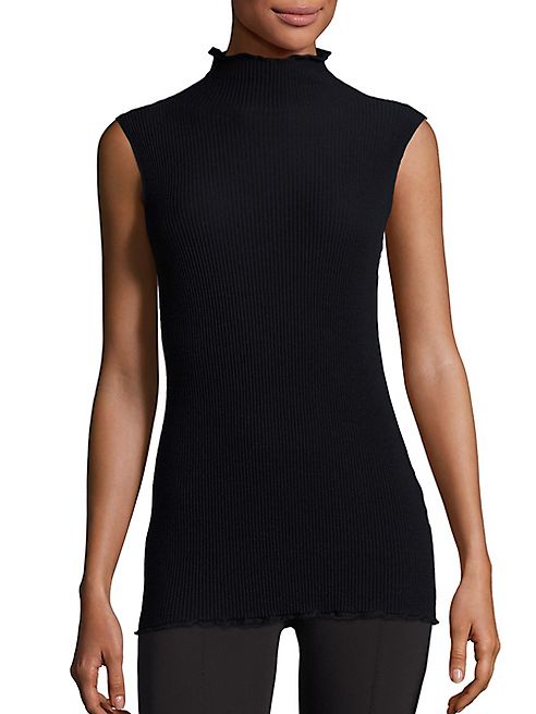 The Row - Brianna Virgin Wool Mockneck Sweater