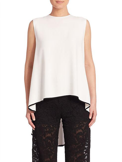 Adam Lippes - Sleeveless Hi-Lo Top