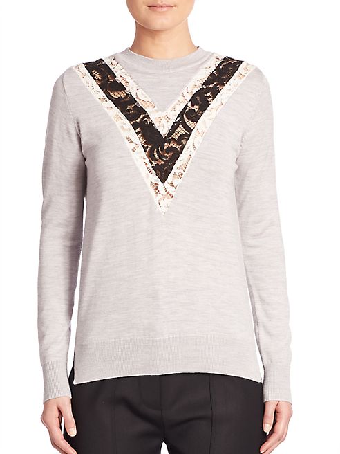 Adam Lippes - Wool Lace Sweater