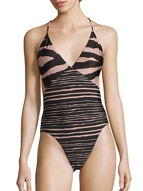 ViX by Paula Hermanny - Resort 2039 Lanai One-Piece Geometric Full Swimsuit