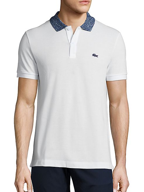 Lacoste - Heather Collar Polo