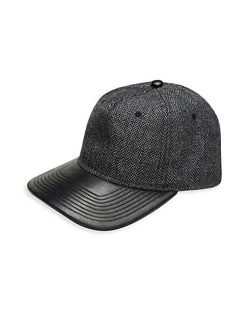 Gents - Luxe Victor Flat Brim Baseball Cap