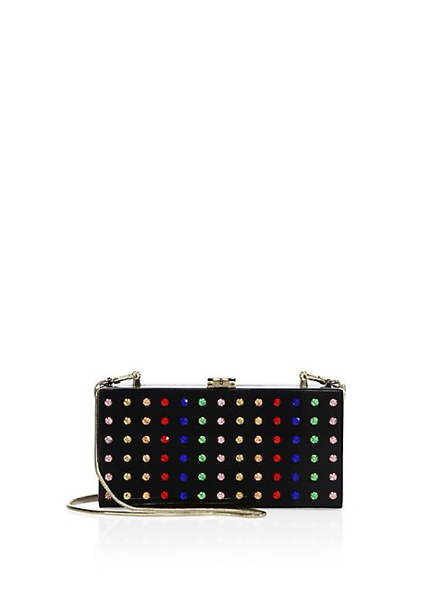 MILLY - Rhinestone Box Clutch