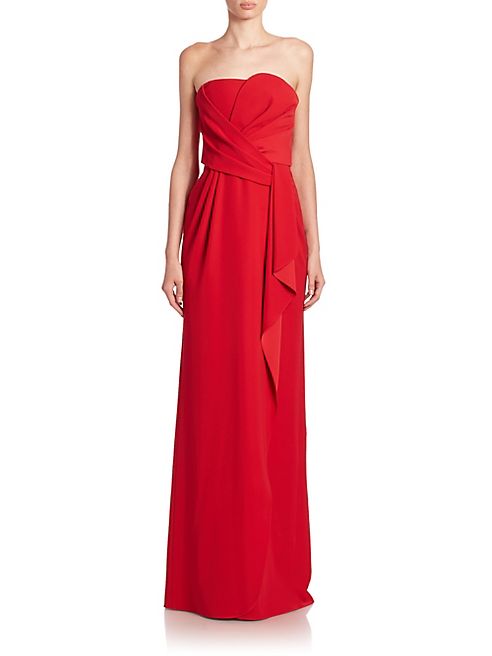 Armani Collezioni - Draped Strapless Gown