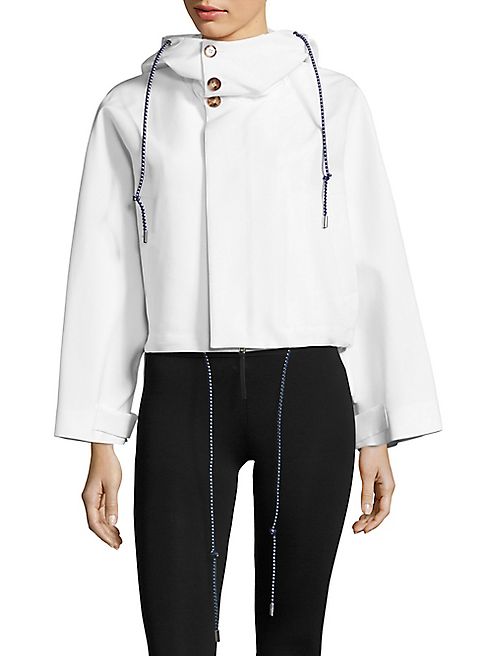 Marni - Cropped Hooded Jacket