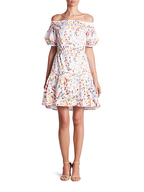 Peter Pilotto - Printed Cotton Lace Dress