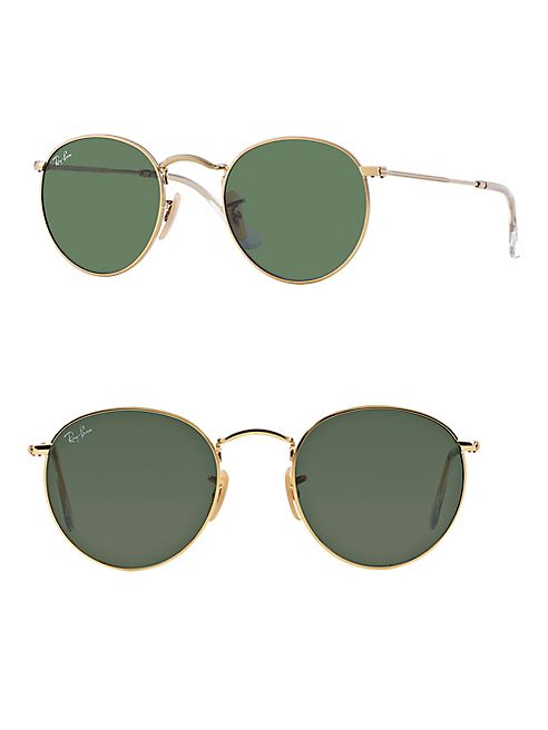 Ray-Ban - Round Metal Sunglasses