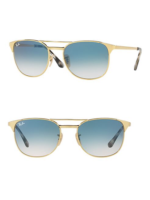 Ray-Ban - 55MM Signet Metal Sunglasses