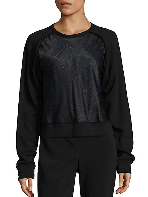 DKNY - Knitted Overlay Pullover