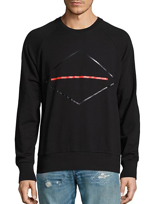 Rag & Bone - French Terry Graphic Sweatshirt