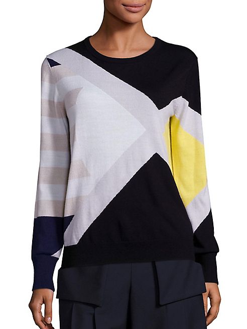 Public School - Ina Graphic-Print Sweater