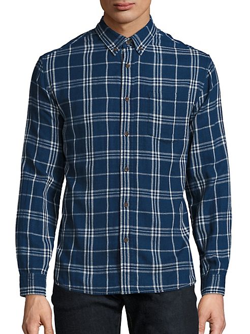 Surfside Supply Co. - Plaid Button-Down Shirt