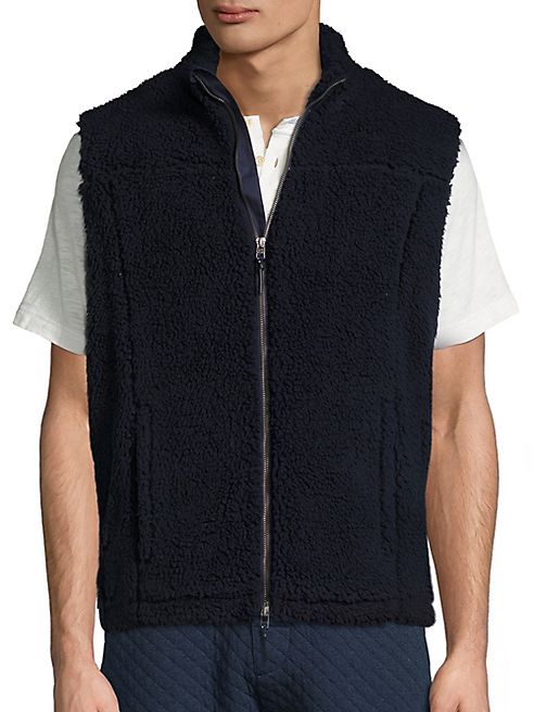 Surfside Supply Co. - Sherpa Zip-Front Vest