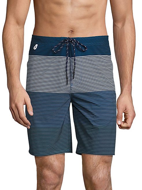 Surfside Supply Co. - Multi-Striped Board Shorts