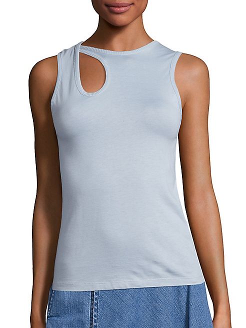 Public School - Caia Cotton Cutout Tank Top