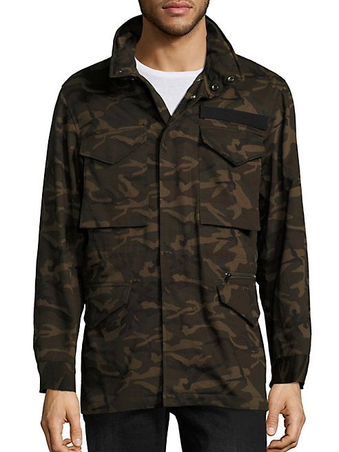 Ovadia & Sons - Camouflage Patchwork Jacket