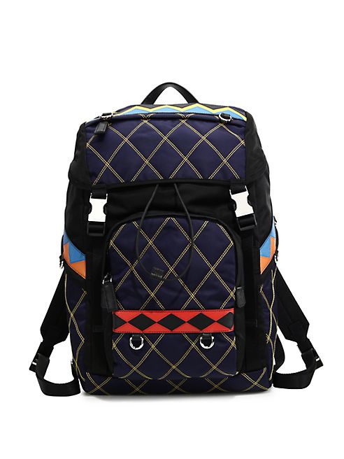 Prada - Quilted Nero Backpack