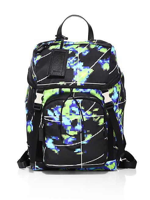 Prada - Radar Printed Backpack