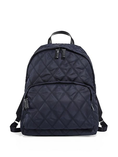 Prada - Quilted Laptop Backpack