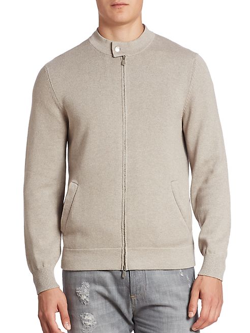 Brunello Cucinelli - Farro Baseball Cardigan