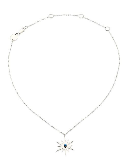 Jennifer Zeuner Jewelry - Arlene Sterling Silver Star Chain Choker