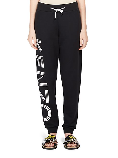 KENZO - Logo Cotton Track Pants