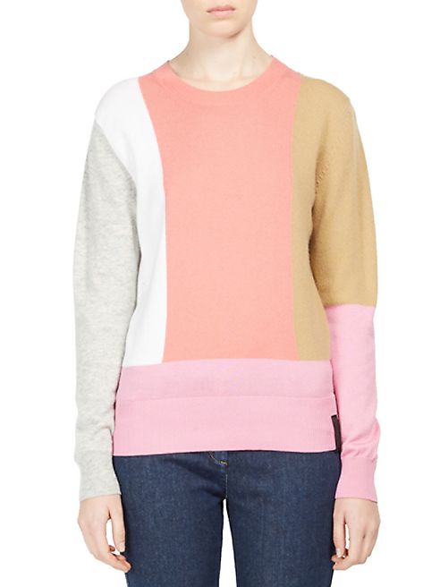 KENZO - Colorblock Wool & Cashmere Sweater