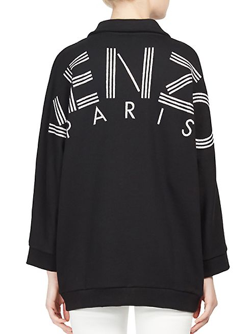 KENZO - Glitter Logo Cotton Tunic