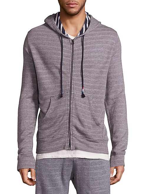 Sol Angeles - Tonal Striped Heathered Hoodie