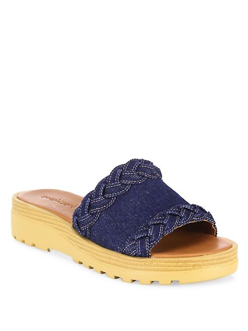 See by Chloé - Robin Denim Slides