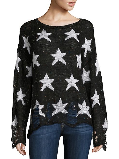 Wildfox - Seeing Stars Funfetti Yarn Sweater