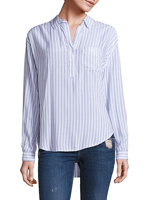 Rails - Elle Striped Fishtail Shirt