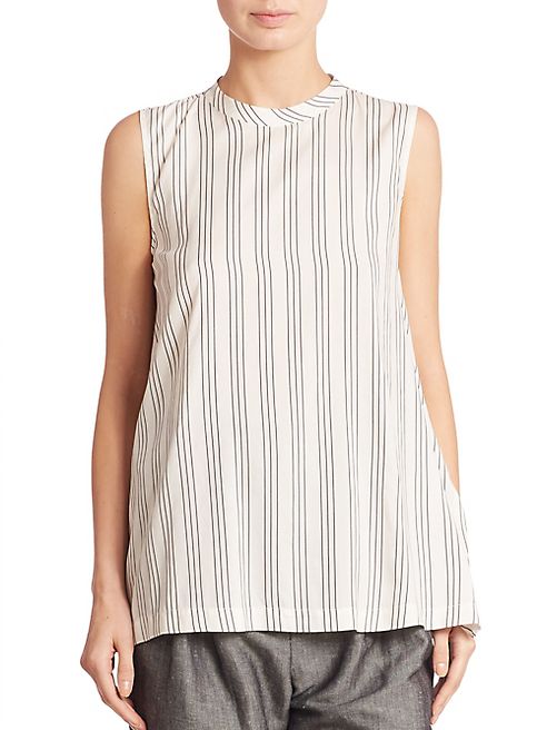 Brunello Cucinelli - Striped Handkerchief Top