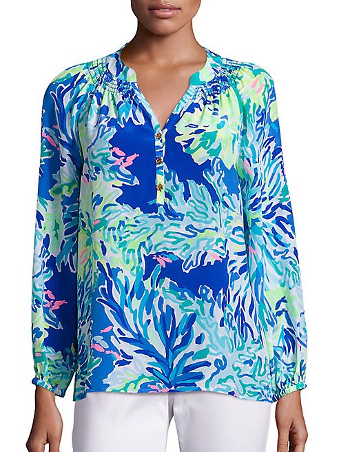 Lilly Pulitzer - Elsa Silk Top