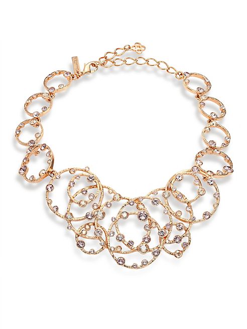 Oscar de la Renta - Circular Crystal Necklace