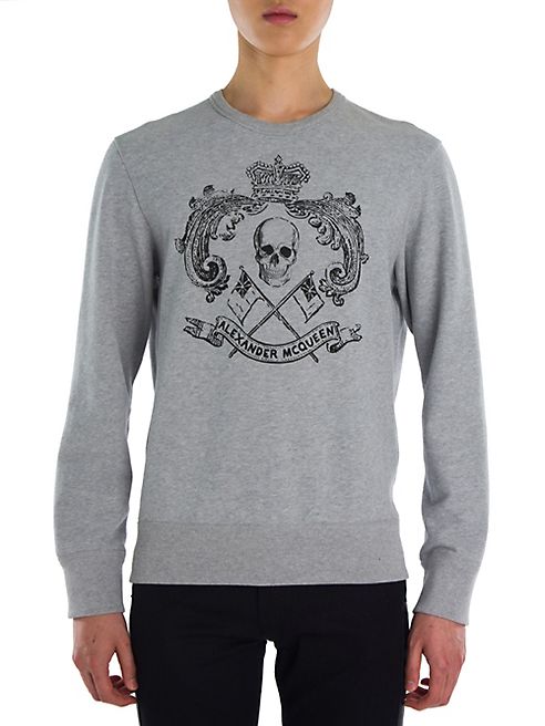 Alexander McQueen - Skull Crest Sweatshirt