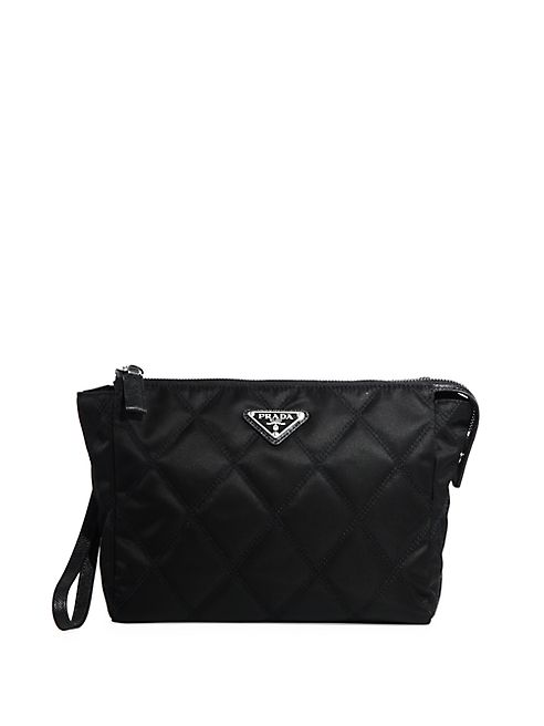 Prada - Contenitore Quilted Wristlet