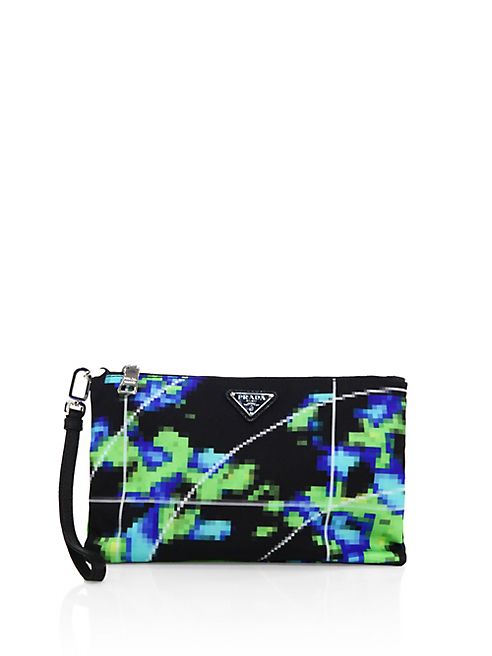 Prada - Digital-Printed Pouch