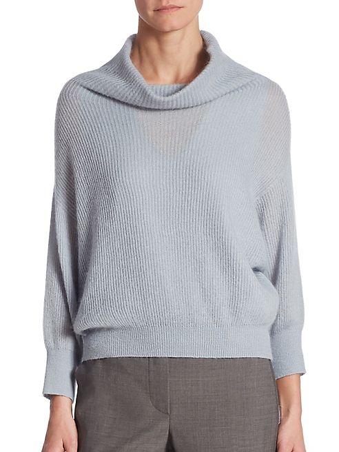 Brunello Cucinelli - Wool-Blend Cowlneck Pullover