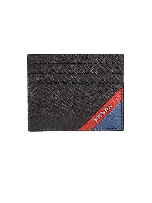 Prada - Portacarte Saffiano Leather Card Case