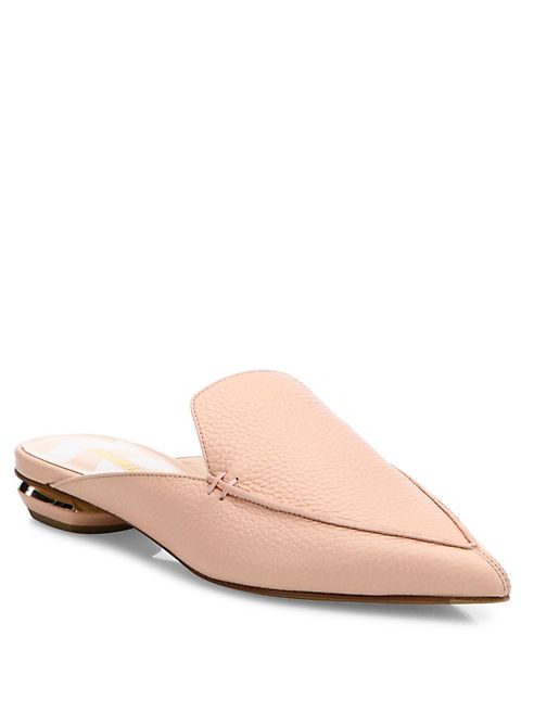 Nicholas Kirkwood - Beya Leather Flat Mules