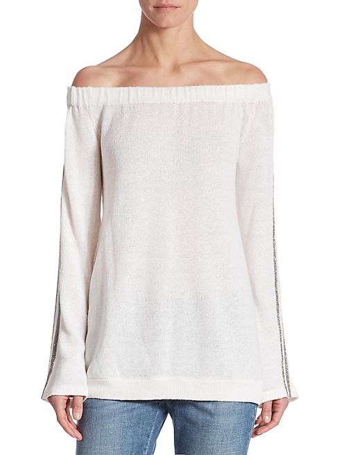 Brunello Cucinelli - Off-The-Shoulder Top