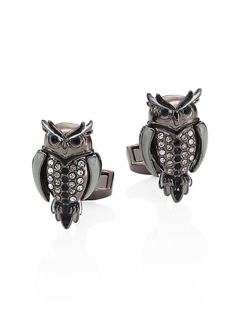 Tateossian - Mechanimals Owl Design Cufflinks