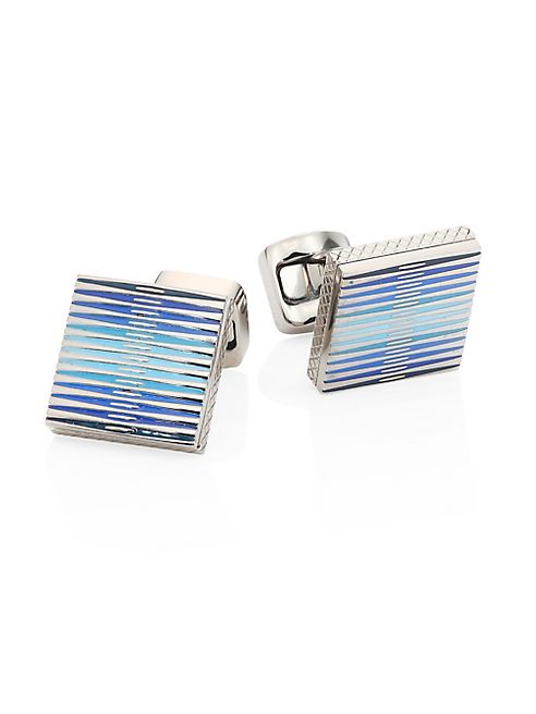 Tateossian - Graphic Titanium Cuff Links