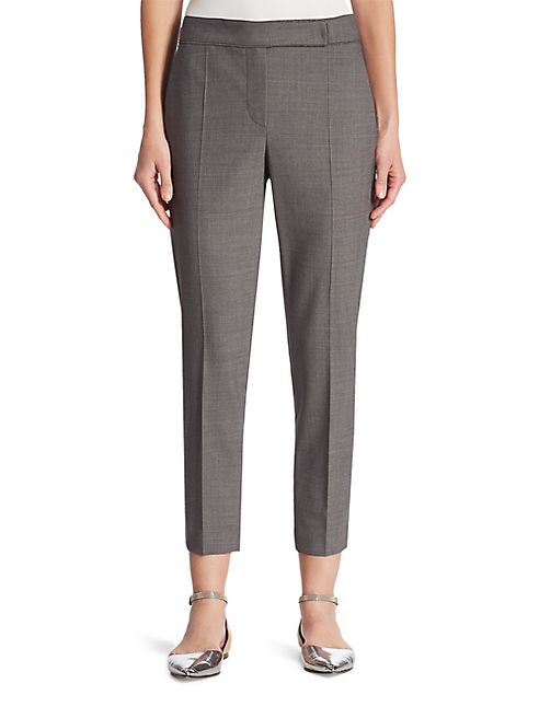 Brunello Cucinelli - Cropped Wool-Blend Pants