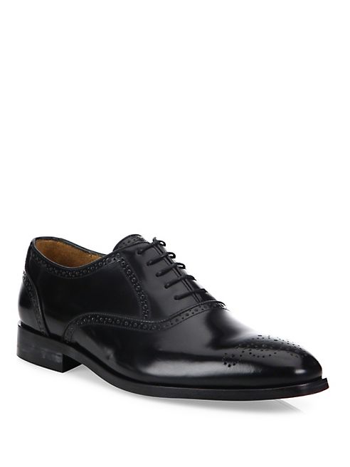 Paul Smith - Gilbert Leather Wingtip Oxfords