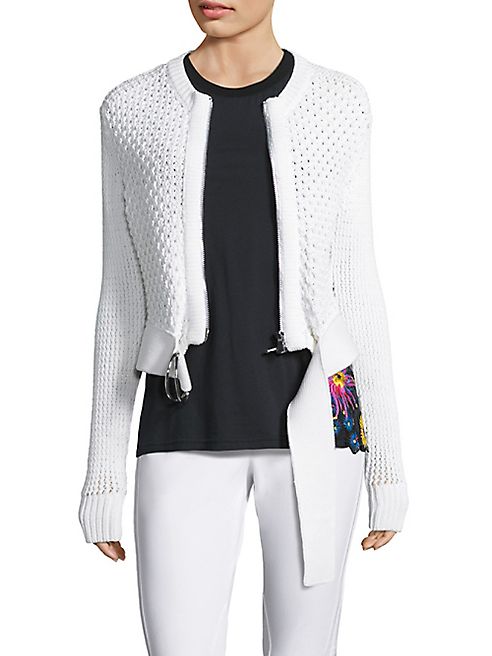 3.1 Phillip Lim - Crochet Knit Jacket