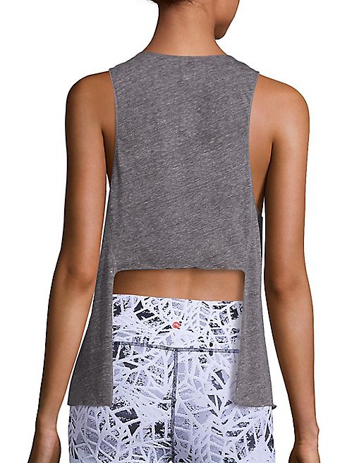 Vimmia - Pacific Heathered Tie-Back Tank Top