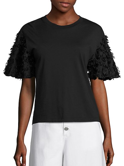 See by Chloé - Flutter Sleeve Tee